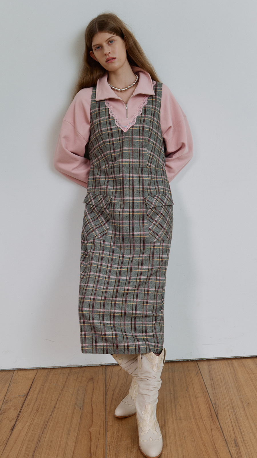 ART NOUVEAU OVERALL_BROWN